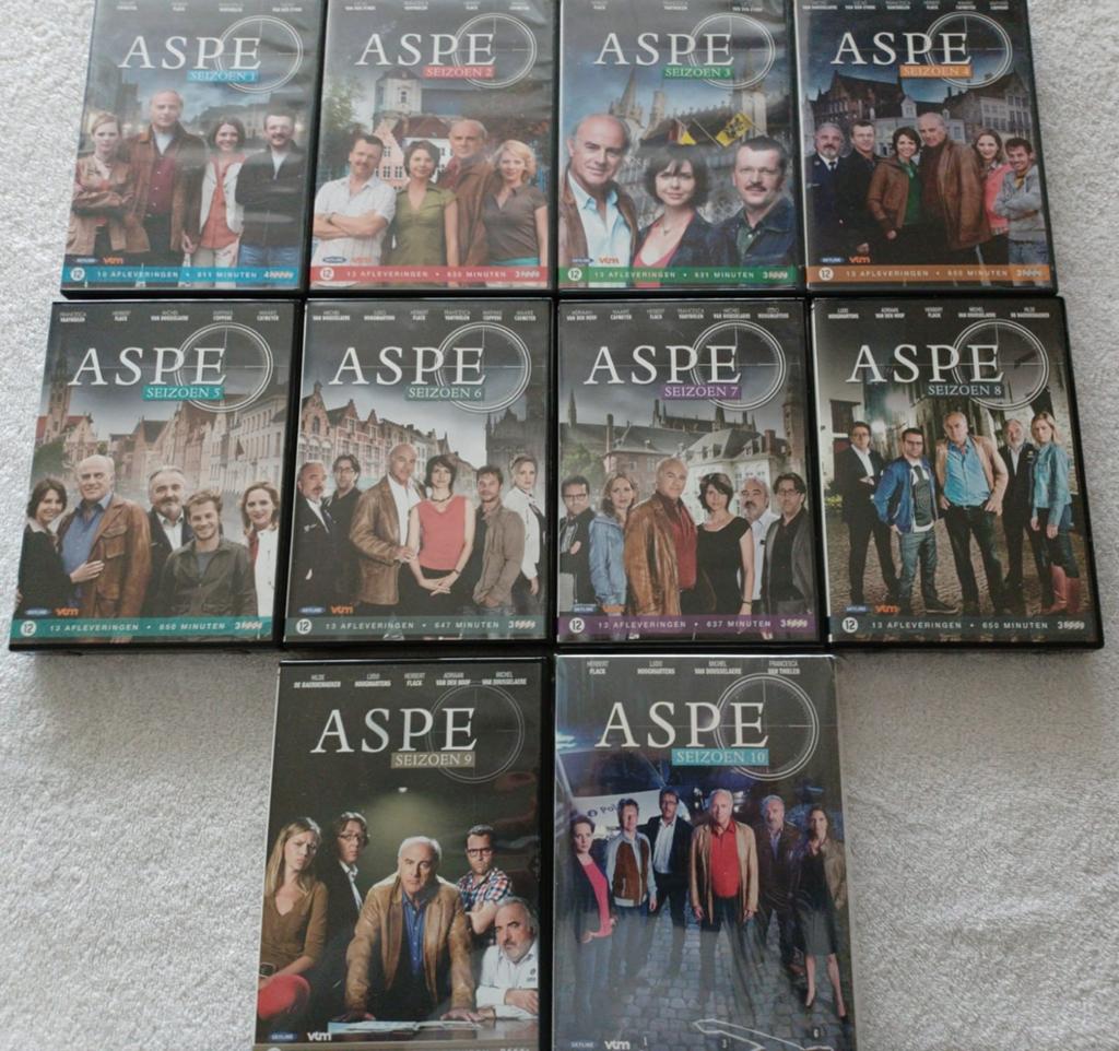 De complete aspe collectie seizoen 1 tot 10, Cd's en Dvd's, Dvd's | Tv en Series, Ophalen of Verzenden