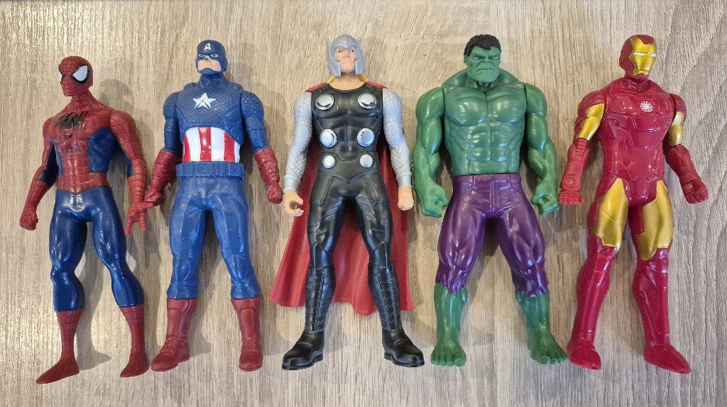 MARVEL Hasbro superhelden set, Ophalen of Verzenden, Zo goed als nieuw