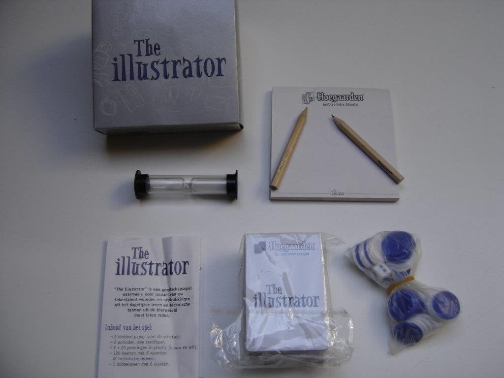reisspel the illustrator, Ophalen of Verzenden