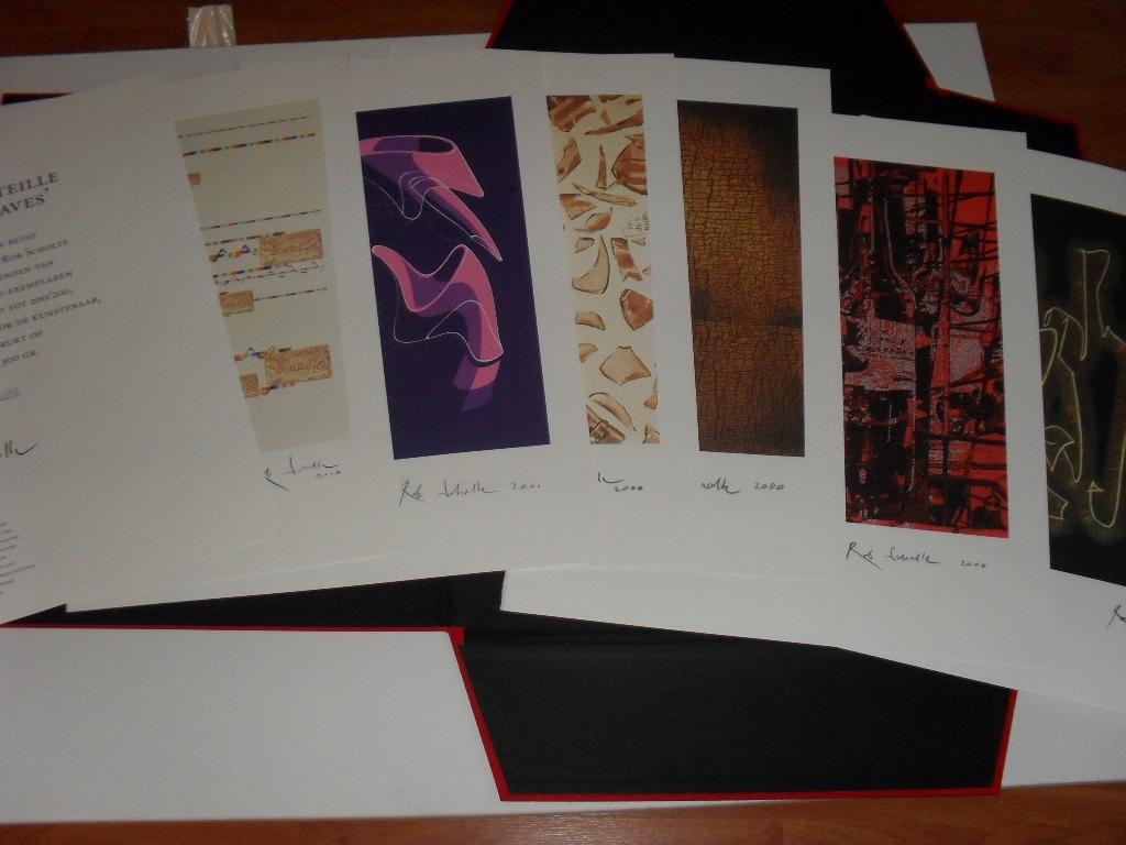 Rob Scholte 6 originele zeefdrukken (volledige kunstmap), Antiek en Kunst, Kunst | Litho's en Zeefdrukken, Ophalen
