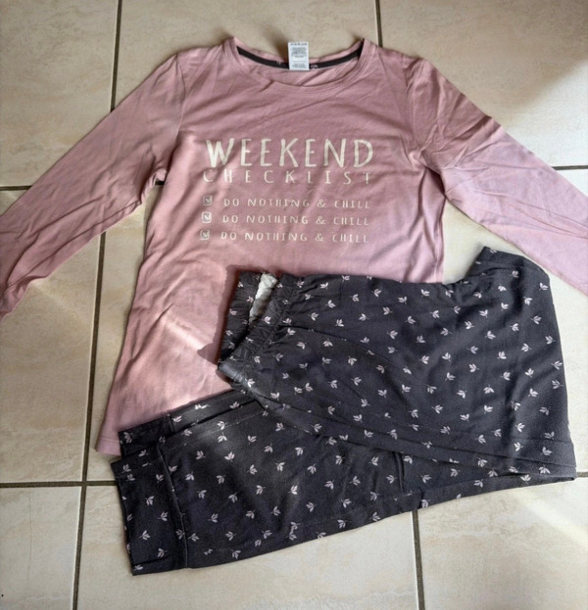 Sanetta ~ pyjama meisjes, Kinderen en Baby's, Kinderkleding | Maat 140, Verzenden, Zo goed als nieuw, Meisje, Nacht- of Onderkleding
