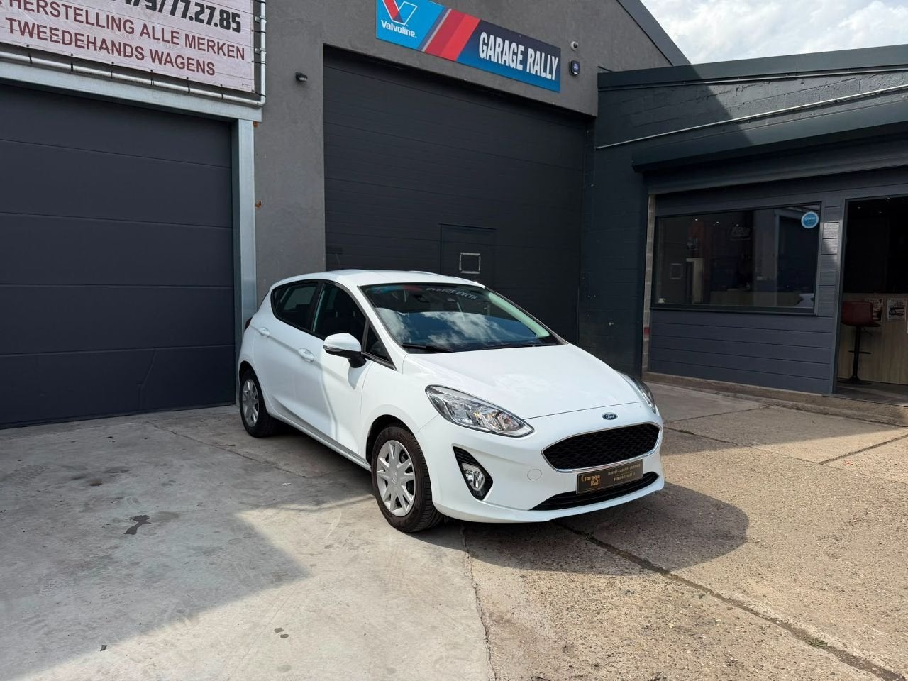 Ford Fiesta Trend (bj 2020), Auto's, Ford, 121 g/km, Stof, Wit, Bedrijf