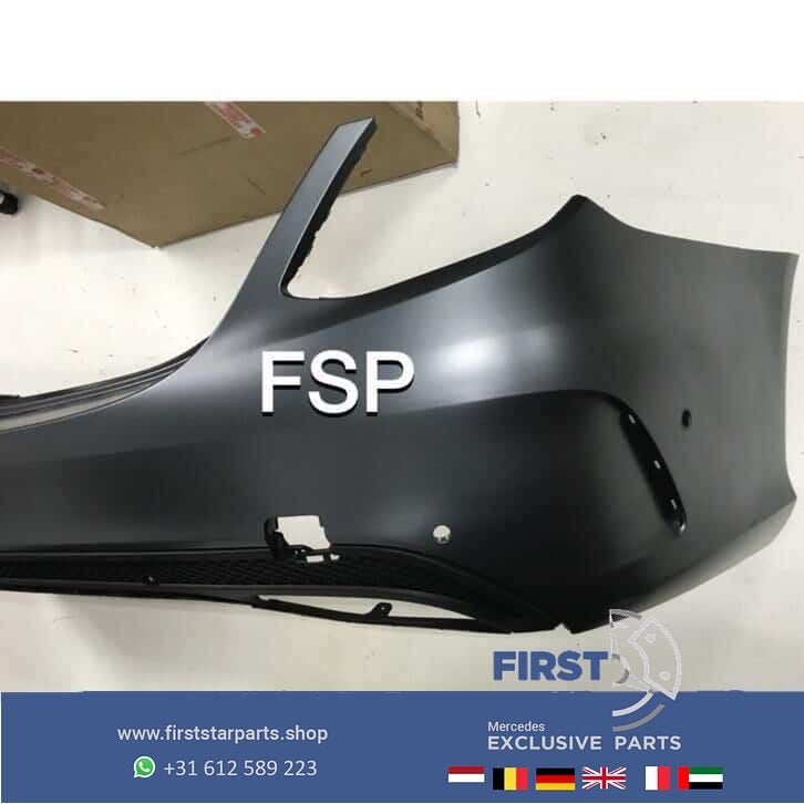 W205 AMG Achterbumper Mercedes C Klasse 2014-2018 Sedan C63, Gebruikt, -, -, Ophalen of Verzenden