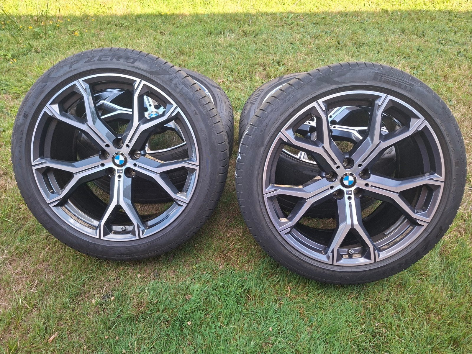 Originele BMW X5 G05 21 inch velgen 741M styling zomerbanden, Auto-onderdelen, Banden en Velgen, Ophalen, Banden en Velgen, 21 inch