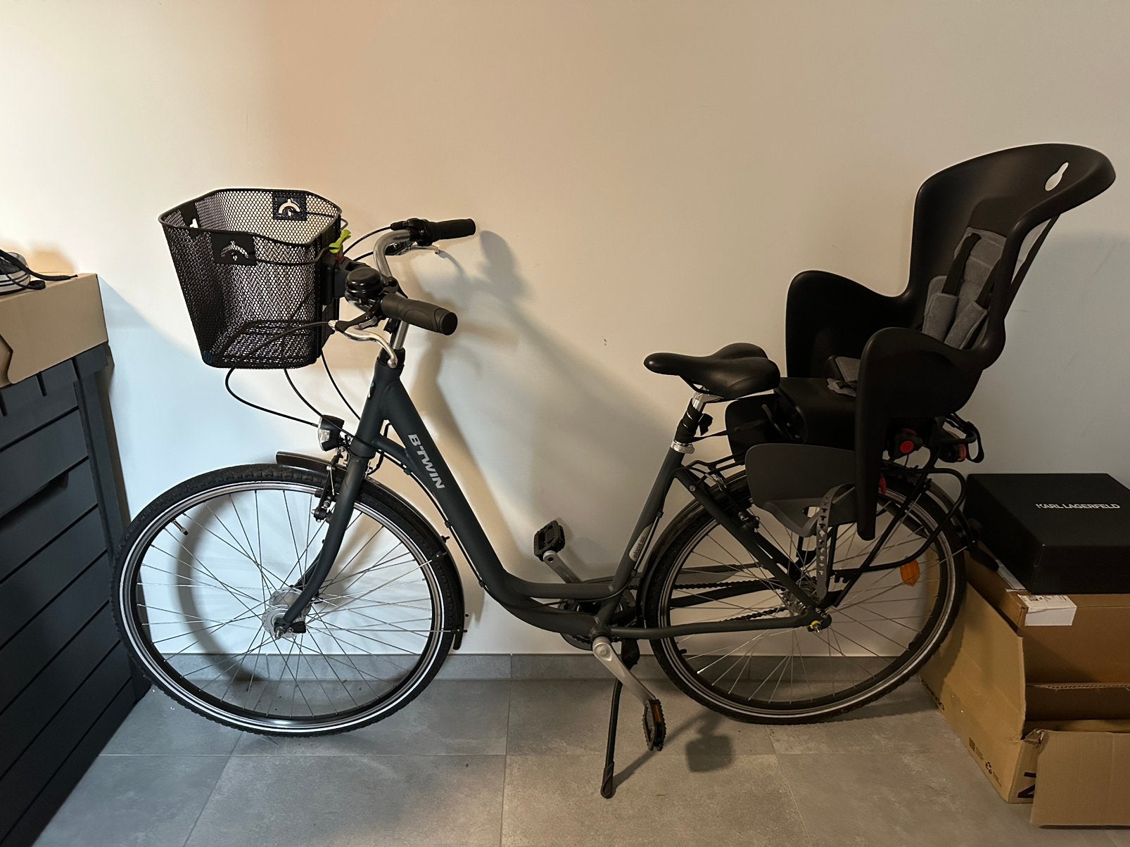 Damesfiets  Btwin, Autres marques, Comme neuf, Enlèvement, 1 siège