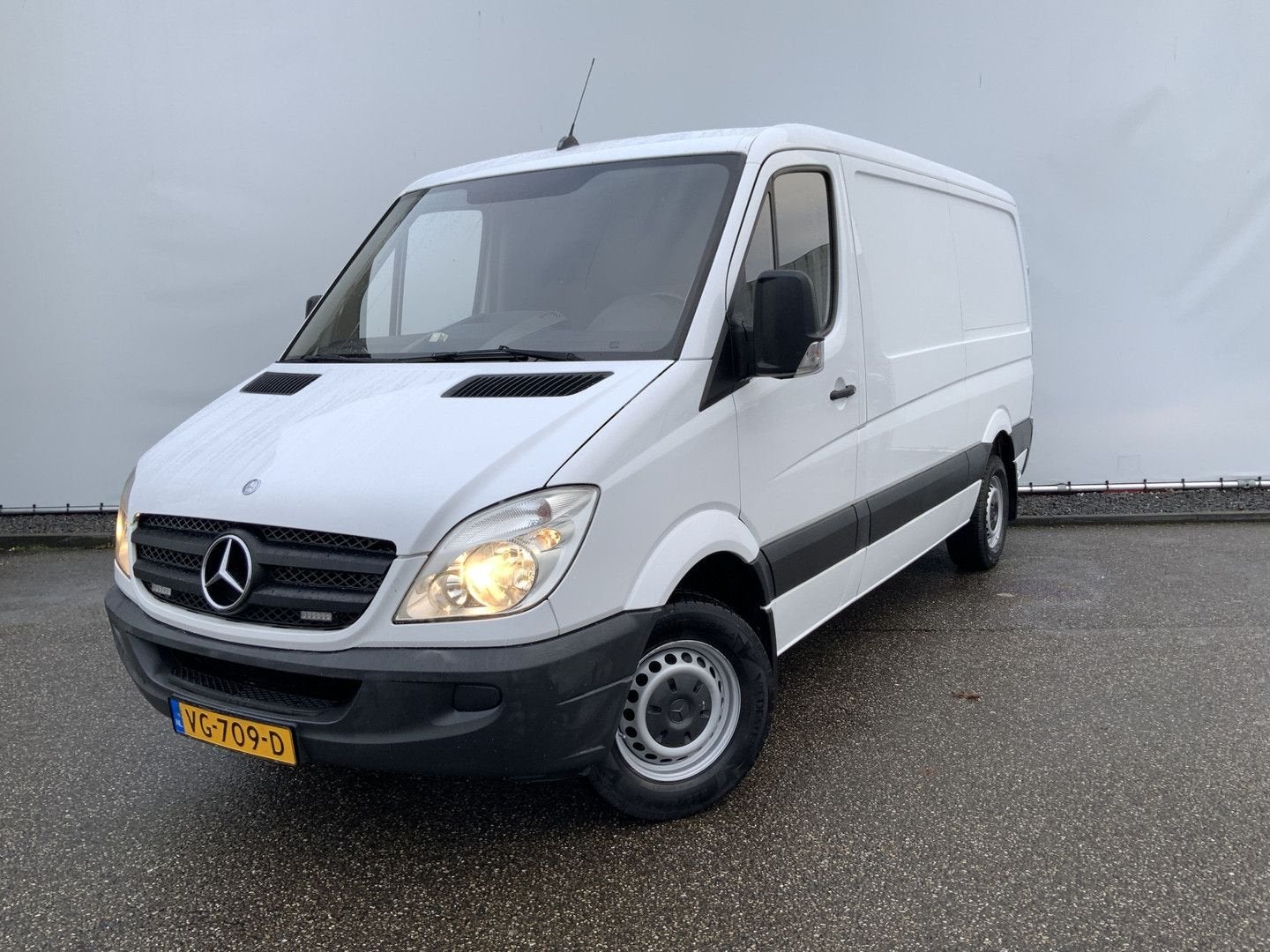 Mercedes-Benz Sprinter 313 2.2 CDI 366 L2H1 2 Zits Trekhaak, Auto's, Bestelwagens en Lichte vracht, Bedrijf, ABS, Centrale vergrendeling