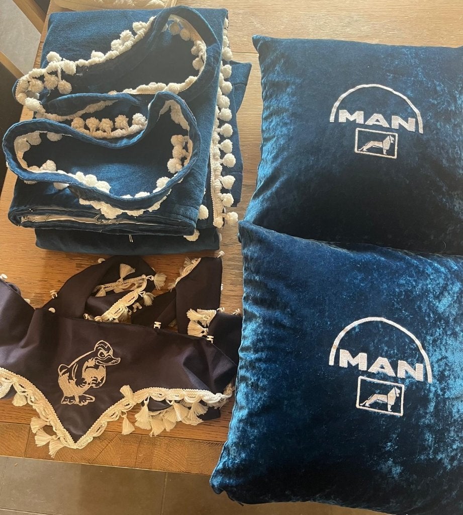 Gordijnen set voor truck, Ophalen of Verzenden, Nieuw, MAN, Motor en Accessoires