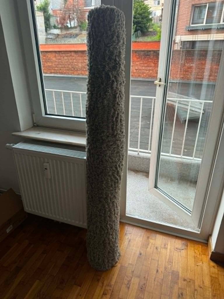 Tapis gris, Maison & Meubles, Ameublement | Tapis & Moquettes, 150 à 200 cm, Gris, 150 à 200 cm, Tapis gris à poils longs