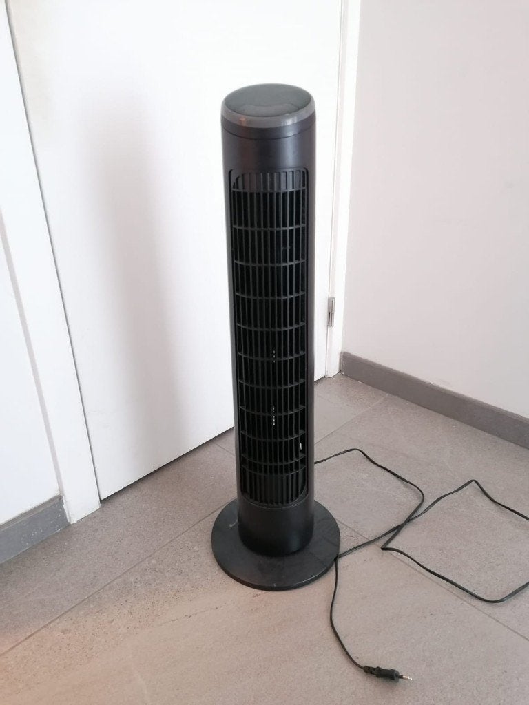 Torenventilator, Electroménager, Ventilateurs, Comme neuf, Ventilateur tour, Ventilateur avec télécommande, Enlèvement ou Envoi