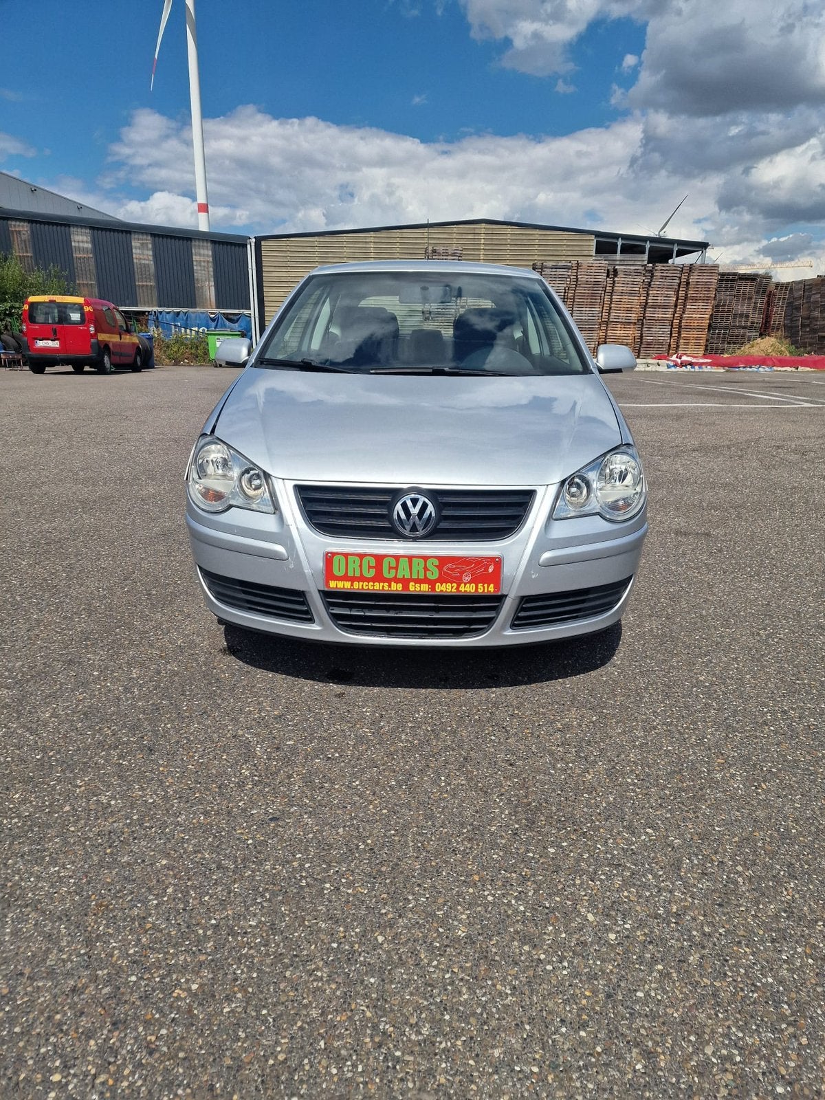 VOLKSWAGEN POLO 1.2 BENZINE – AIRCO – TREKHAAK, Auto's, Zwart, 4 cilinders, 1198 cc, Zilver of Grijs