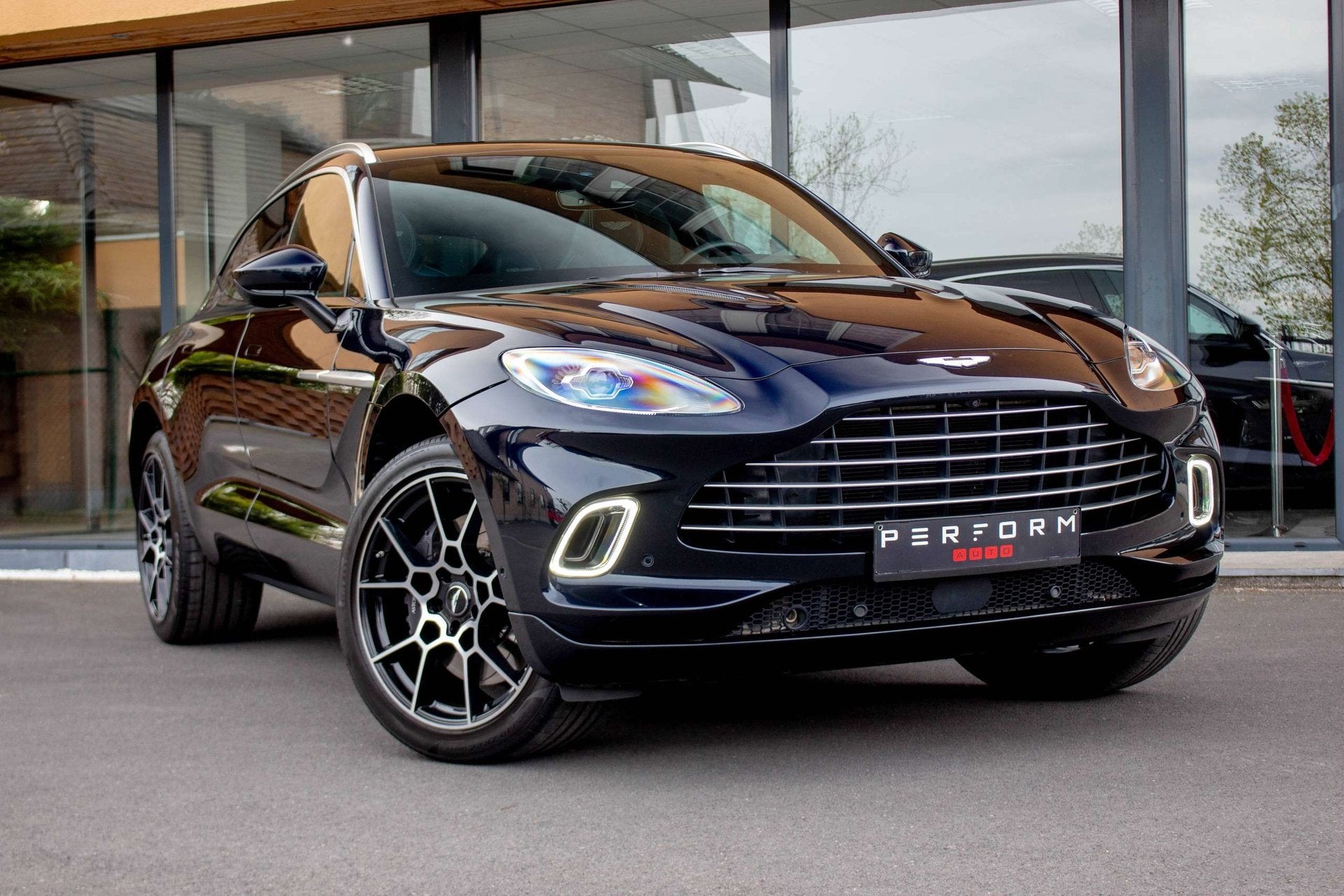 Aston Martin DBX 1 OWNER*14m ASTON WARRANTY*FULL SERVICE BOO, Auto's, Automaat, Dealer onderhouden, Gebruikt, Blauw