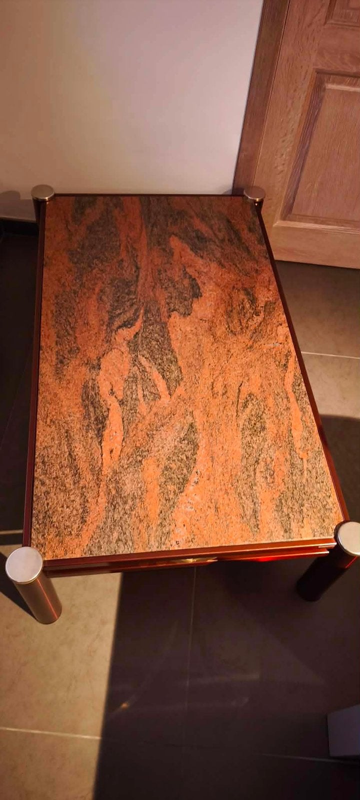 Table basse en verre, 100 à 150 cm, Verre, Enlèvement, Utilisé