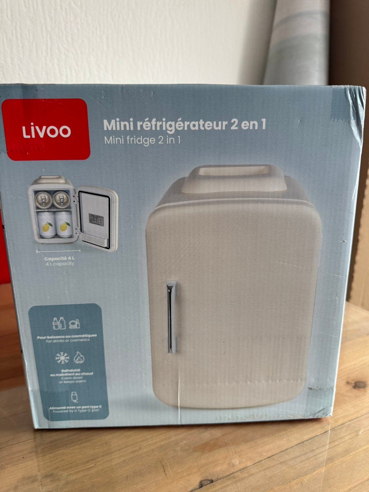 Livoo mini koelkast, Enlèvement, Neuf