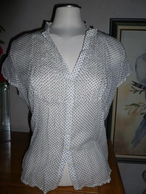 katoen zomer blouse, maat 44, Onbekend, Ophalen of Verzenden, Zo goed als nieuw, Maat 42/44 (L)