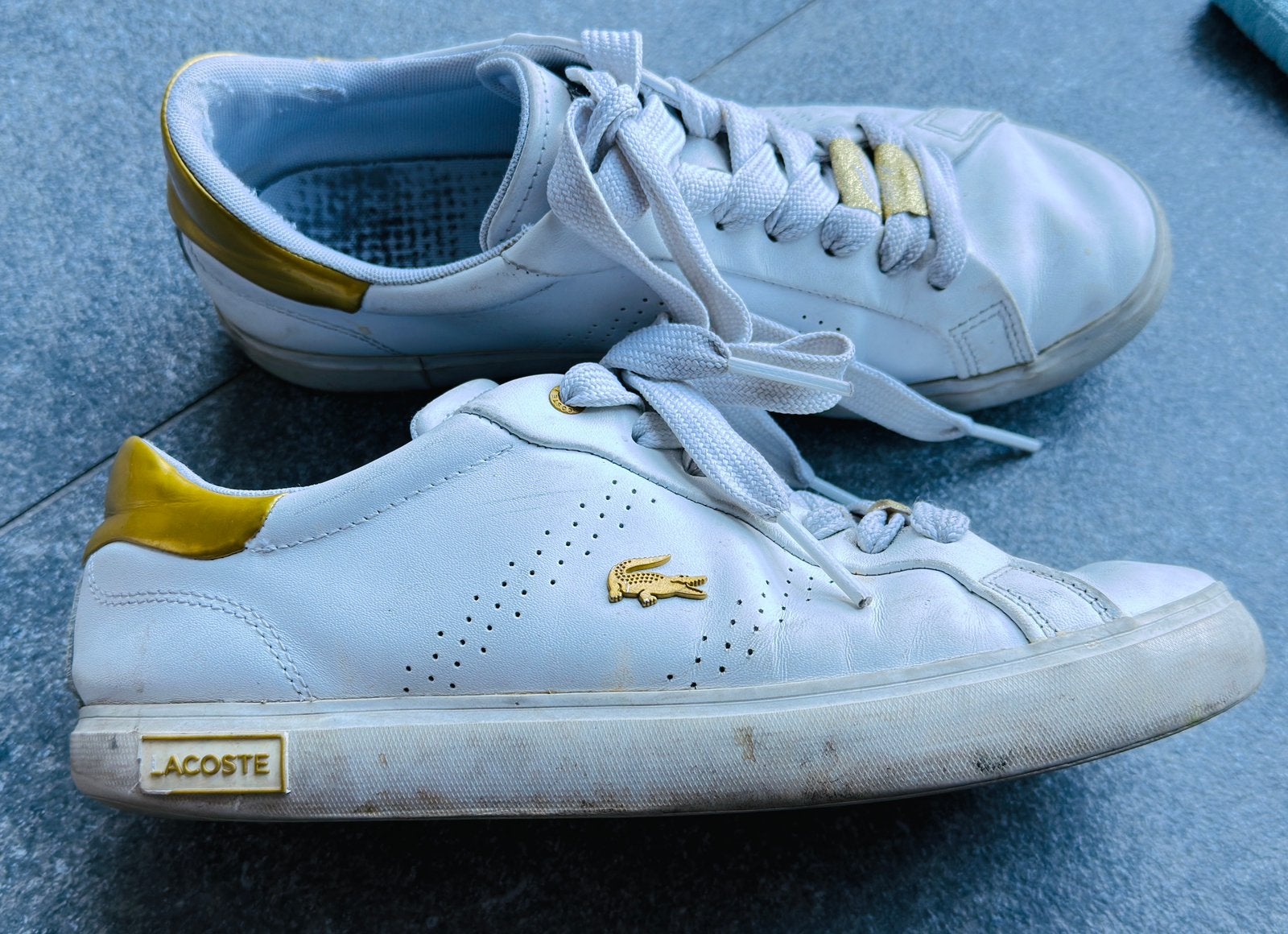 Baskets lacostes pointure 42, Vêtements | Hommes, Enlèvement ou Envoi, Porté, Baskets