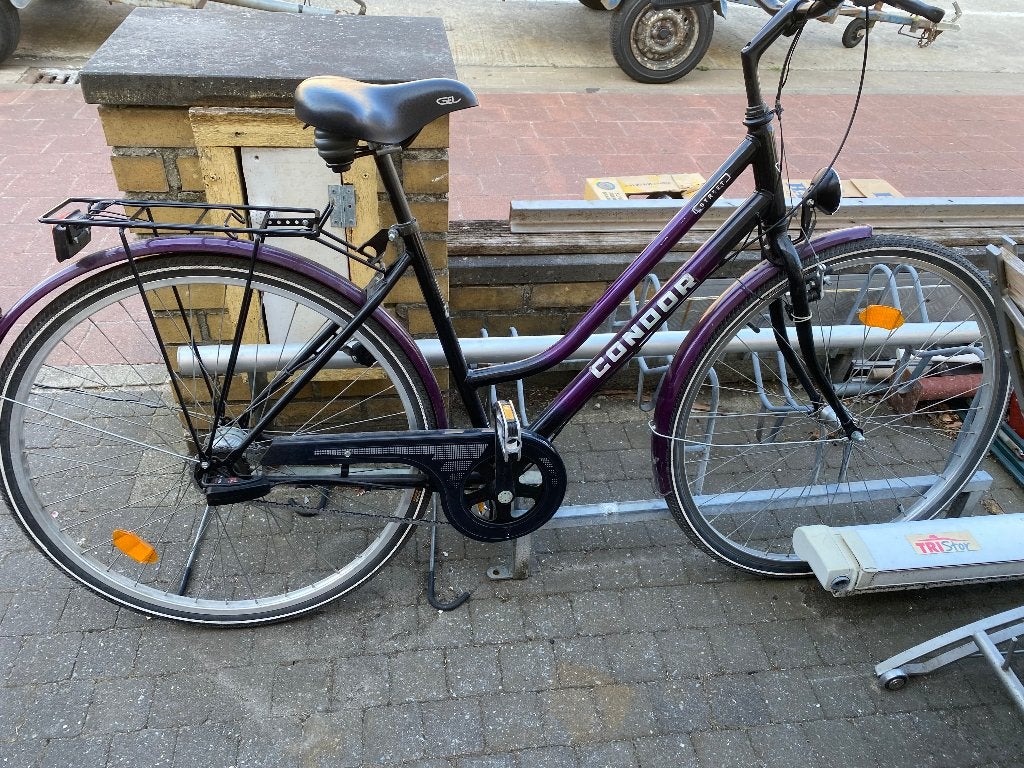 damesfiets paars - condor, Enlèvement, Utilisé, Vitesses