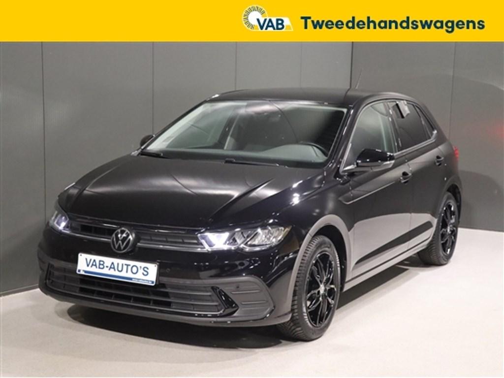 Volkswagen Polo   LIFE 1.0 TSI, Zwart, 95 pk, Zwart, Bedrijf