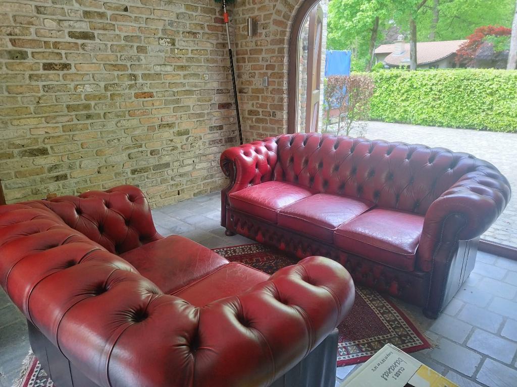 Authentieke Engelse Chesterfield, Ophalen