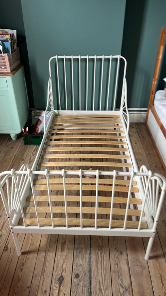 Meegroeibed met matras, Ophalen, 85 tot 100 cm, 140 tot 160 cm, Zo goed als nieuw
