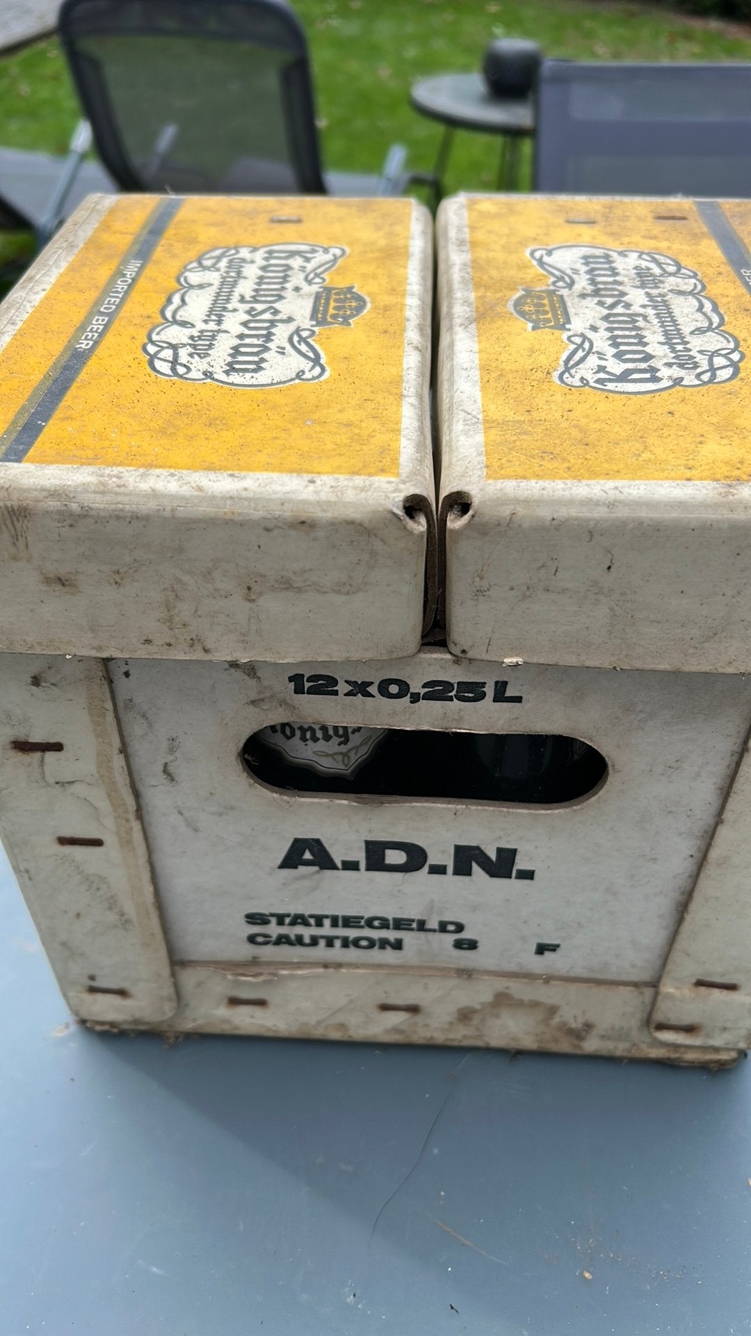 Pac de biere vintage, Enlèvement ou Envoi, Utilisé, Bouteille(s)