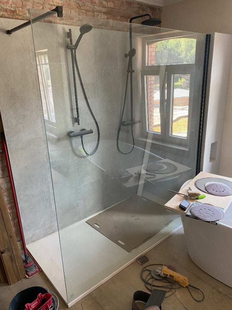 Douchescherm, Doe-het-zelf en Bouw, Sanitair, Ophalen, Nieuw, Douche