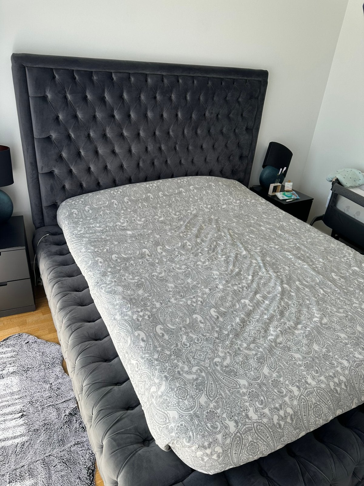 Lits 1m60cm x 2m, Maison & Meubles, Chambre à coucher | Lits boxsprings, Enlèvement, Comme neuf