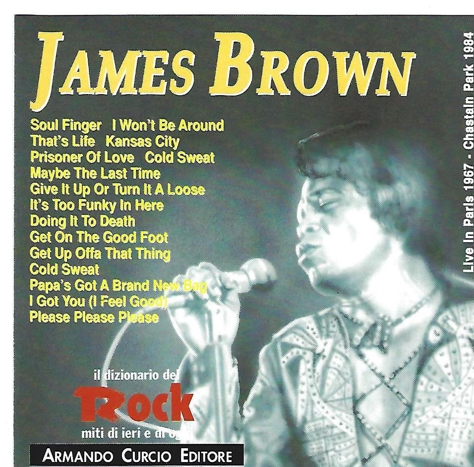 CD James BROWN - Live in Paris 1967, Import, Enlèvement ou Envoi, Album live, Comme neuf