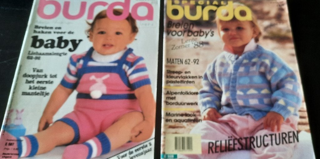 Burda Baby, Hobby en Vrije tijd, Kledingpatronen, Ophalen of Verzenden, Zo goed als nieuw, Kind, Burda