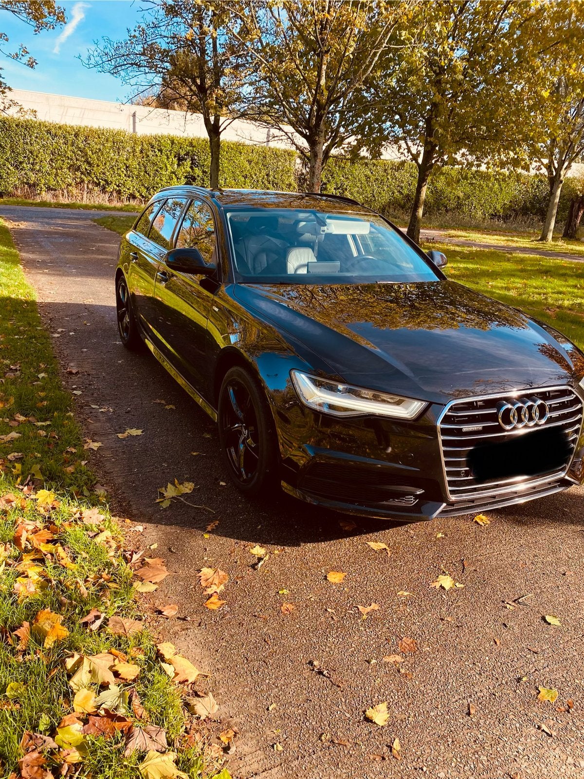 Audi A6 S-Line 2.0 TDI  QUATTRO 190 PK, Automaat, 4 cilinders, Zwart, Leder