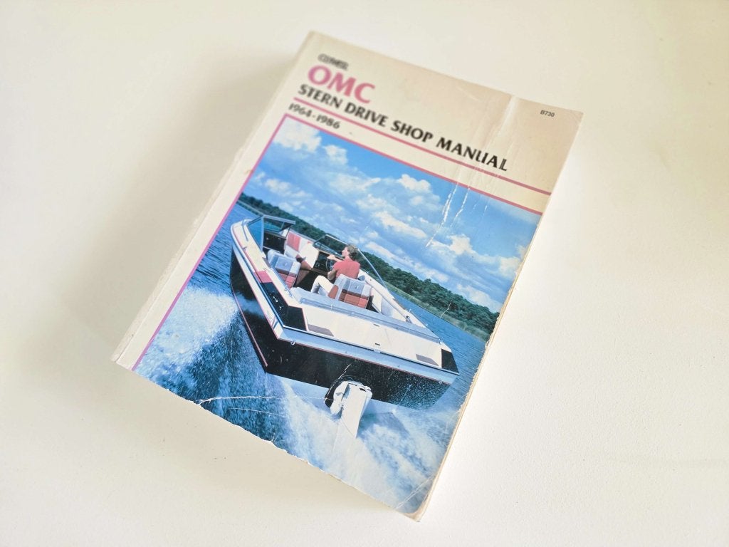 OMC werkplaatshandboek motoren 1964-1986, Sports nautiques & Bateaux, Niet ingevuld, Enlèvement ou Envoi, Niet ingevuld, Utilisé