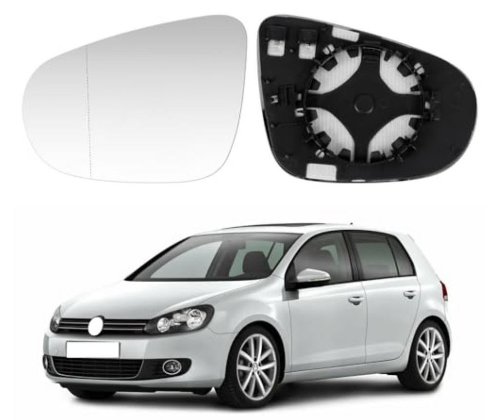 VW Golf 6 links spiegelglas, Auto-onderdelen, Ophalen of Verzenden, Nieuw, Volkswagen