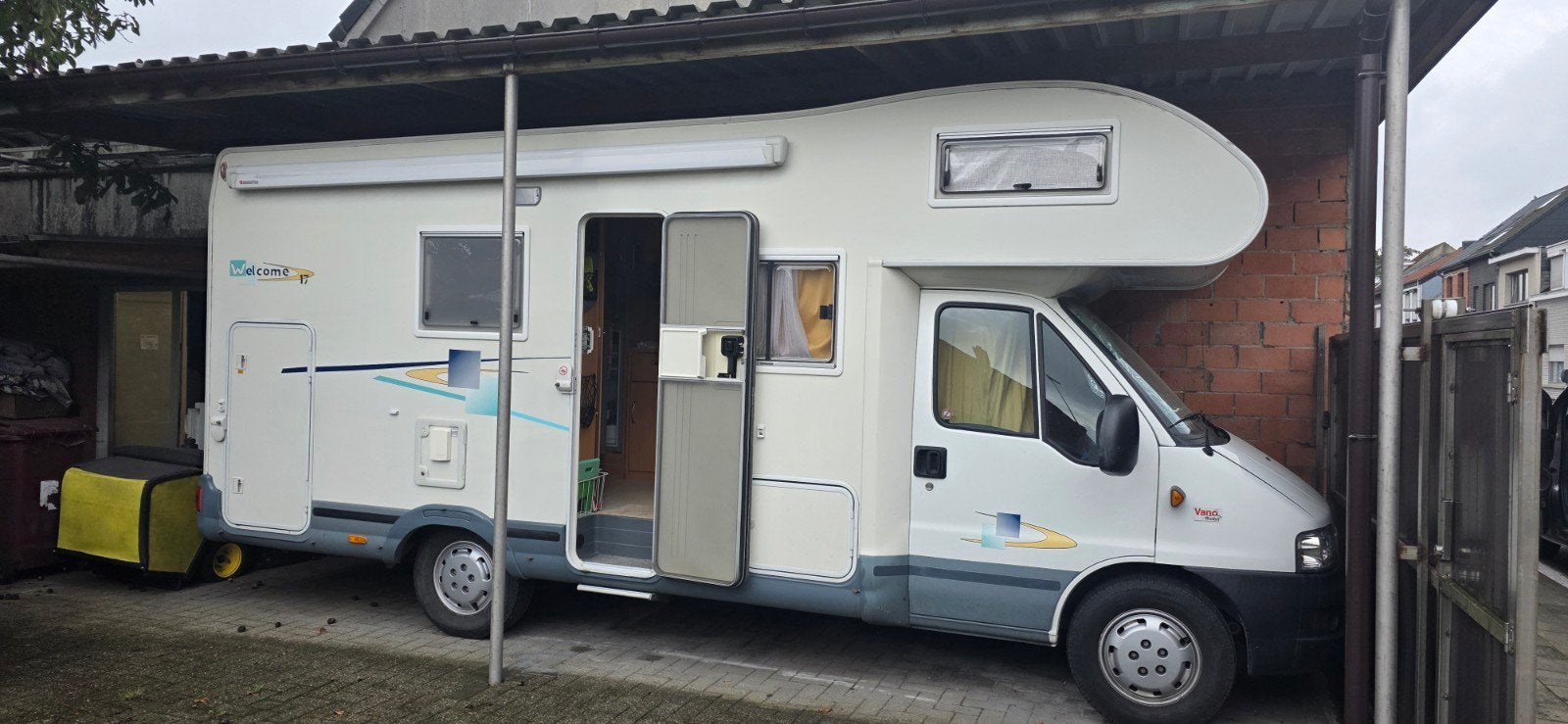 chausson camper, Caravans en Kamperen, Alkoof, Fiat, 6 tot 7 meter, Chausson