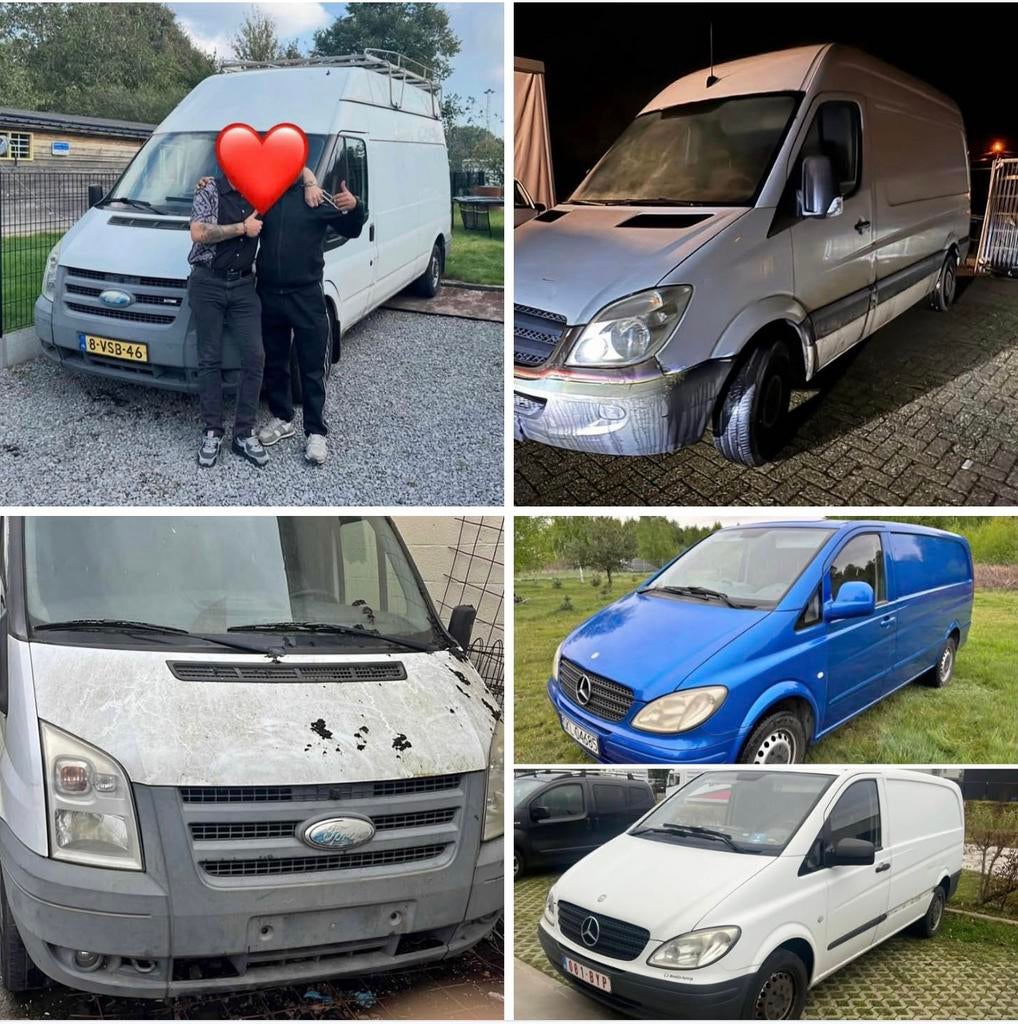 Opkoper van export camionette's Wij kopen ALLES, Enlèvement ou Envoi