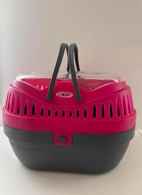 Cage-boîte de transport pour petit rongeur/comme Neuve, Animaux & Accessoires, Enlèvement, Comme neuf, Caisse ou Boîte de transport