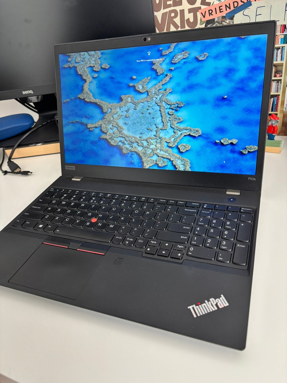 Lenovo ThinkPad P53s 15,6”, Computers en Software, Windows Laptops, Minder dan 2 Ghz, Ophalen of Verzenden, Zo goed als nieuw