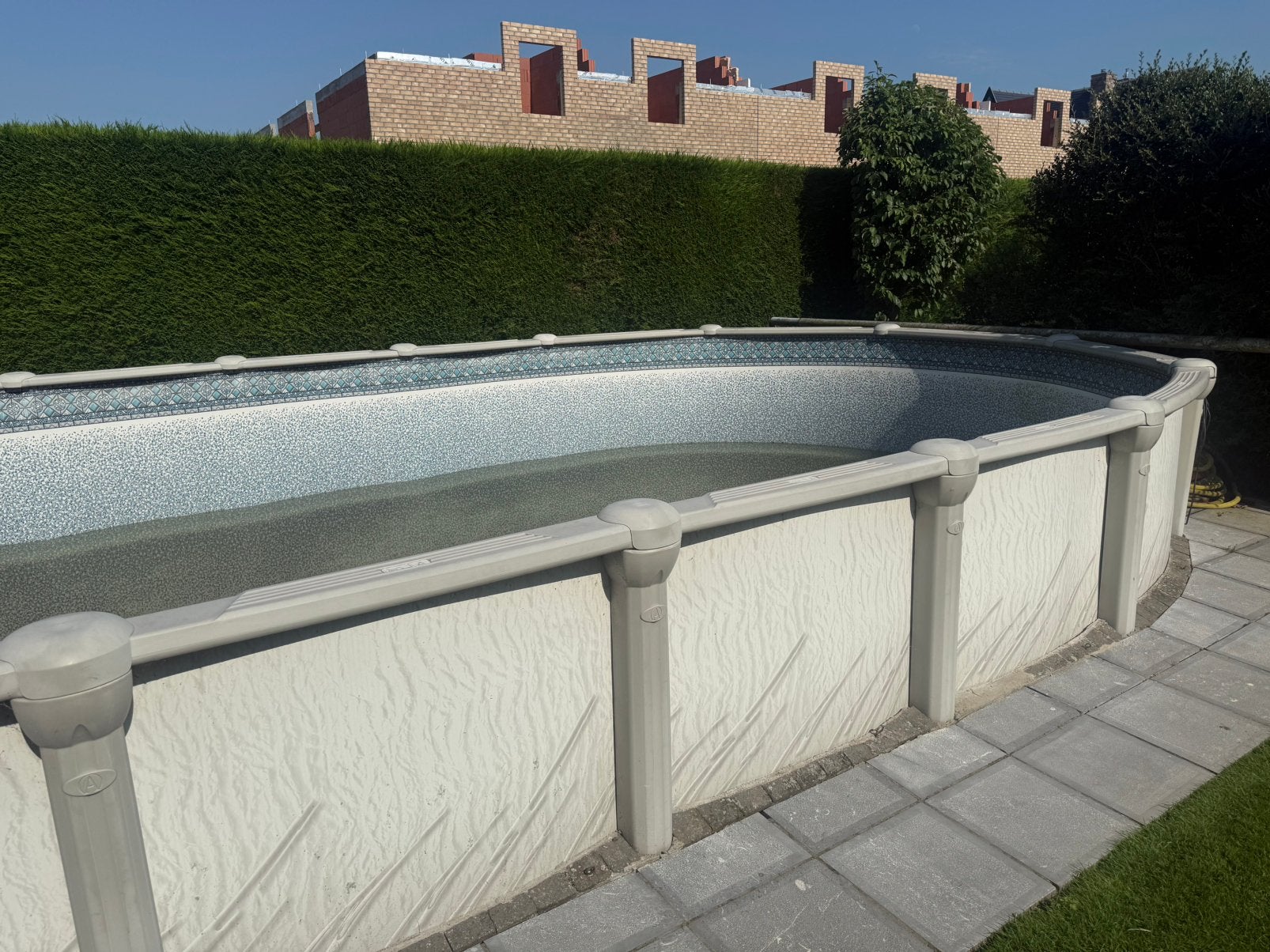 Piscine, 300 cm ou plus, Comme neuf, Enlèvement, Piscines hors sol
