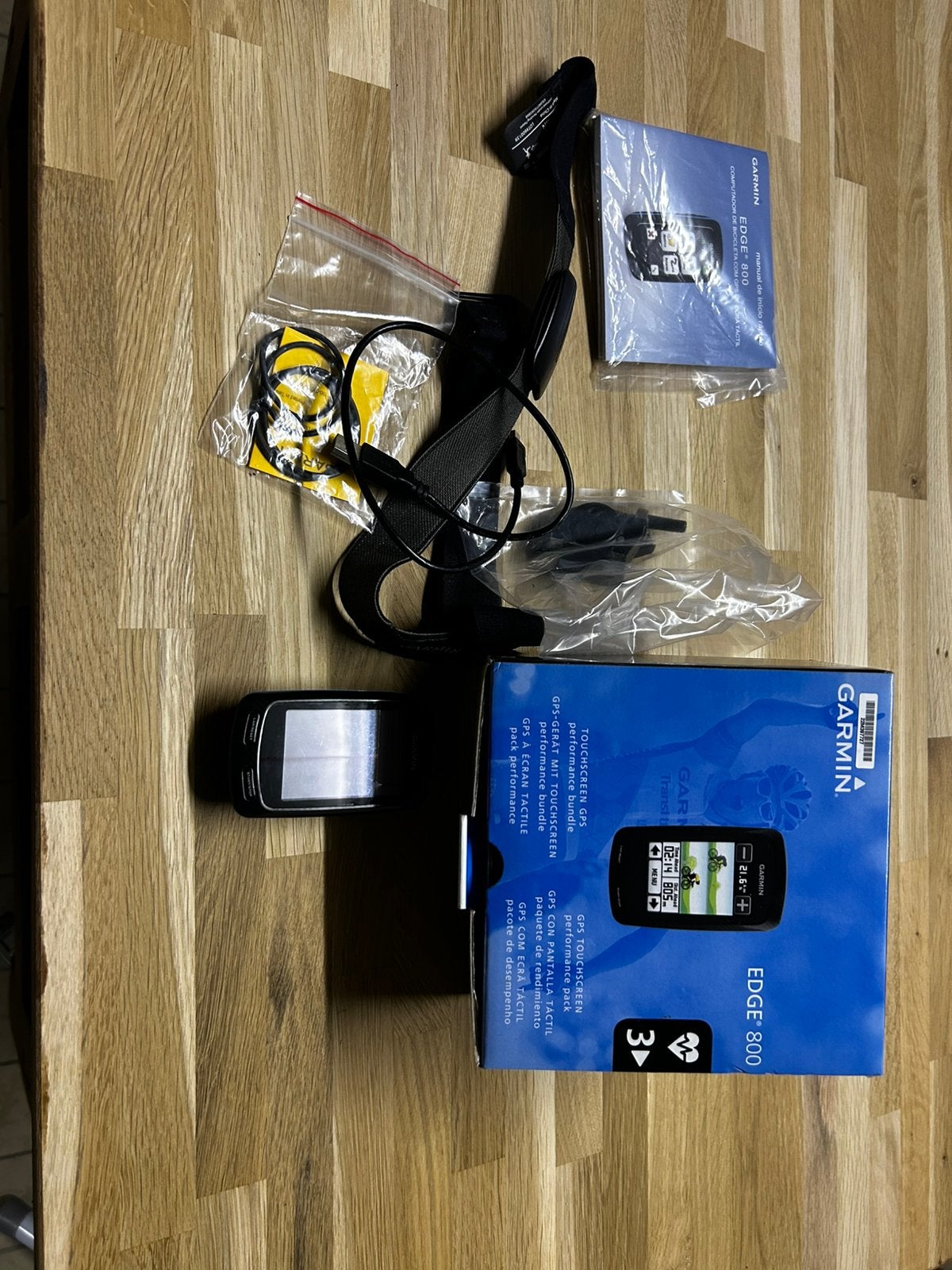 Garmin Edge 800, Ophalen, Zo goed als nieuw