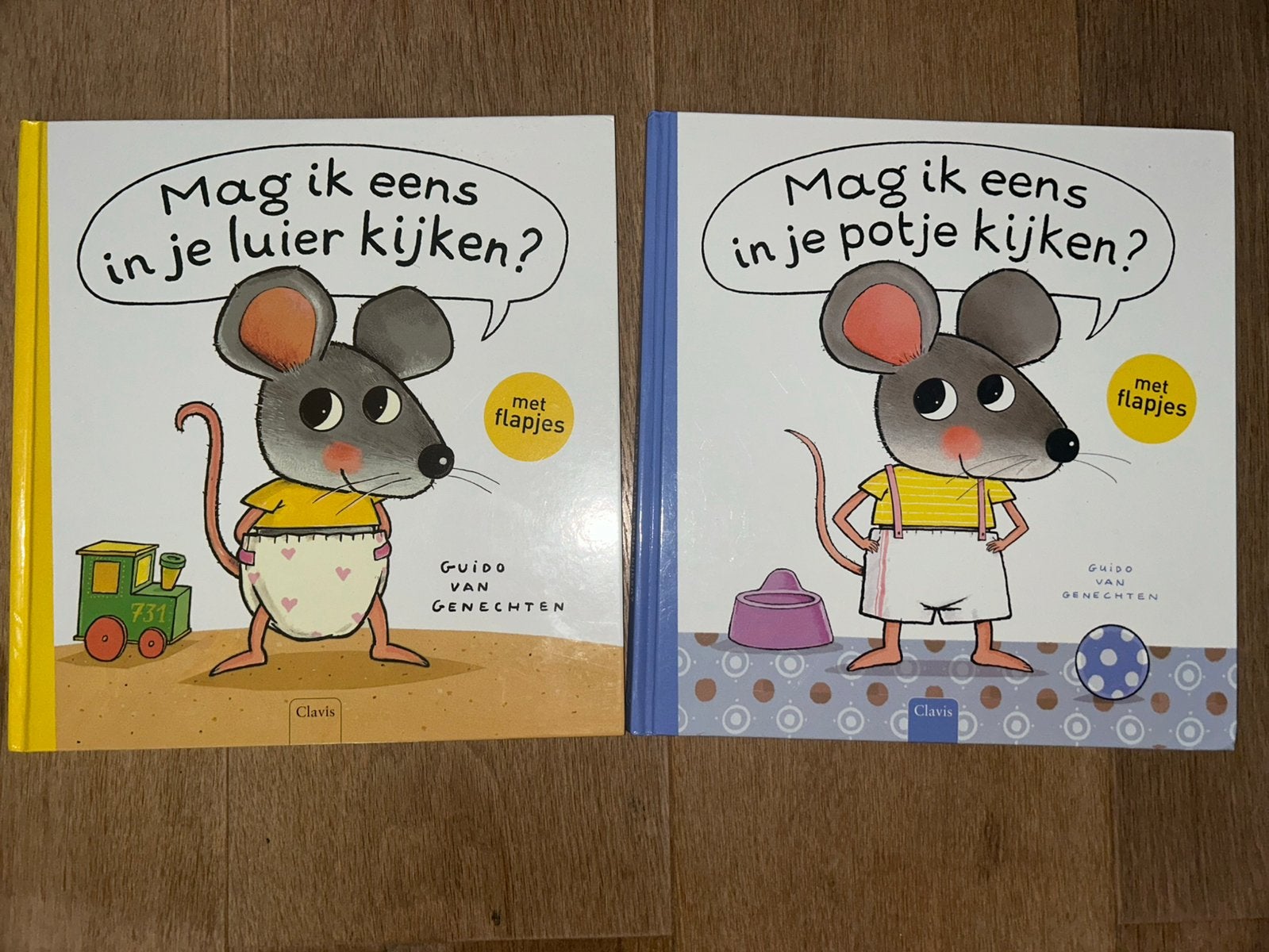 Guido Van Genechten - Mag ik eens in je luier kijken?, Boeken, Ophalen of Verzenden, Guido Van Genechten, Prentenboek