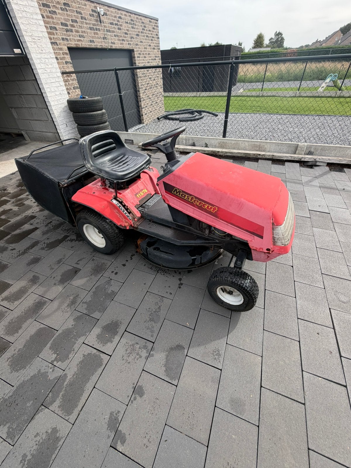 Zitmaaier MTD mastercut 115/76, Ophalen, Gebruikt, Elektrische starter, 90 tot 120 cm