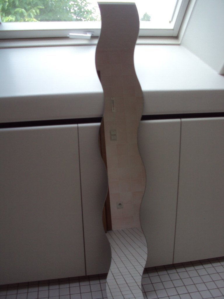 Golvende wandspiegel IKEA  160 cm / 20 cm, Ophalen