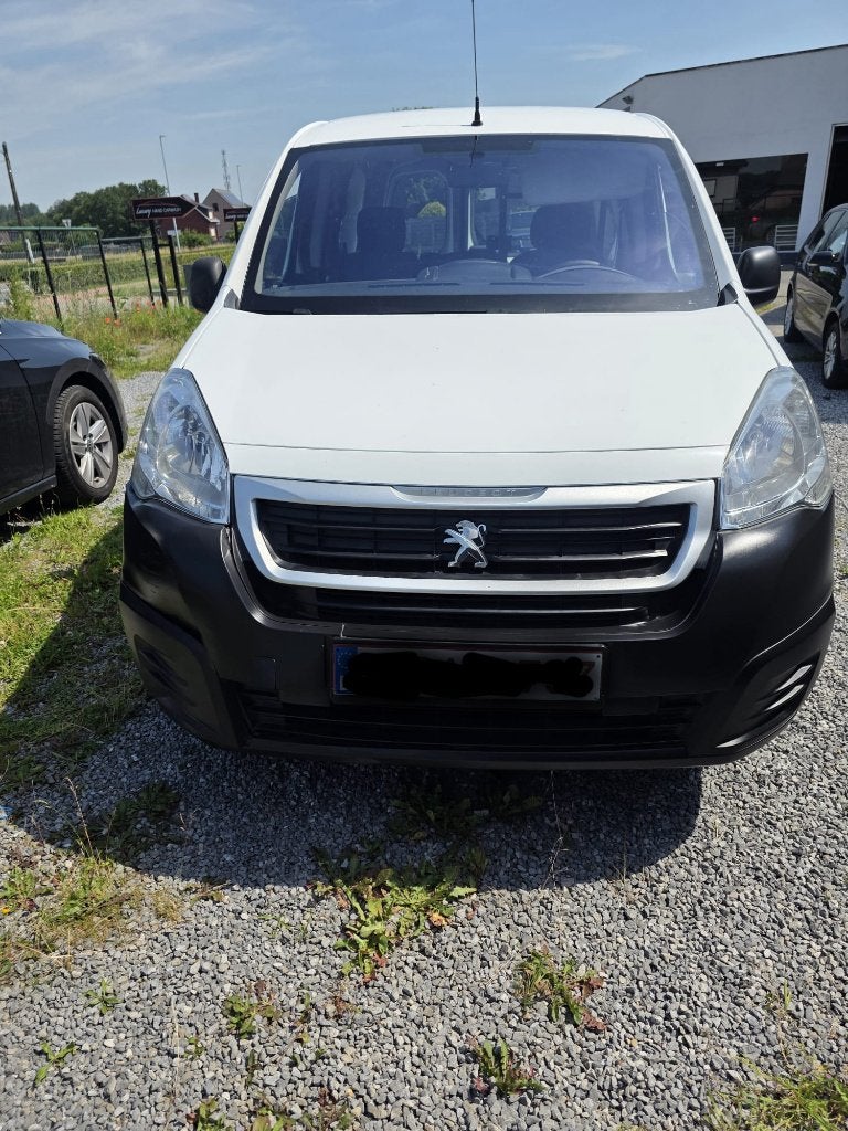 Peugeot Partner 2017 – Diesel, Auto's, 4 deurs, Stof, Euro 6, Wit