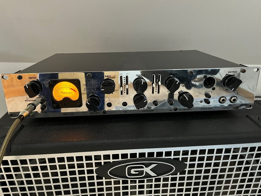 Ashdown ABM 500 RC evo iii + Gallien Krueger 410MBE 4 Ohms, Enlèvement, Utilisé, Électrique