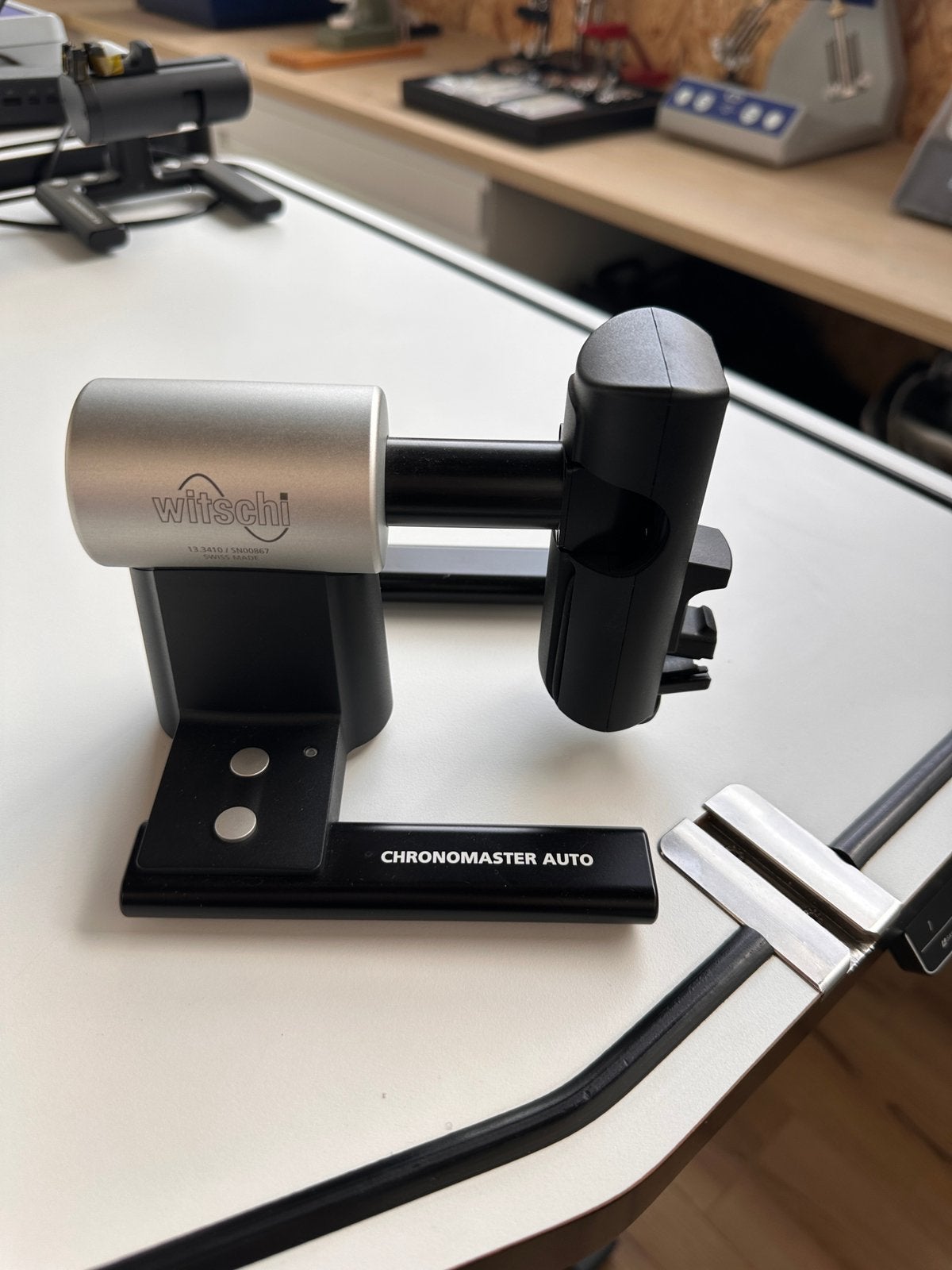 Witschi ChronoMaster auto, TV, Hi-fi & Vidéo, Matériel d'optique | Microscopes, Enlèvement, Comme neuf