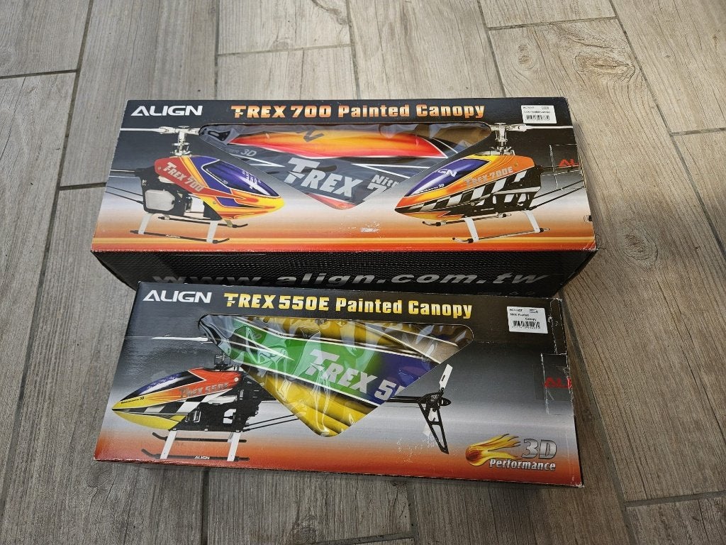 canopy align trex- 550 et 700 !!! NEUVE !!!, Ophalen of Verzenden, Nieuw, Helikopter