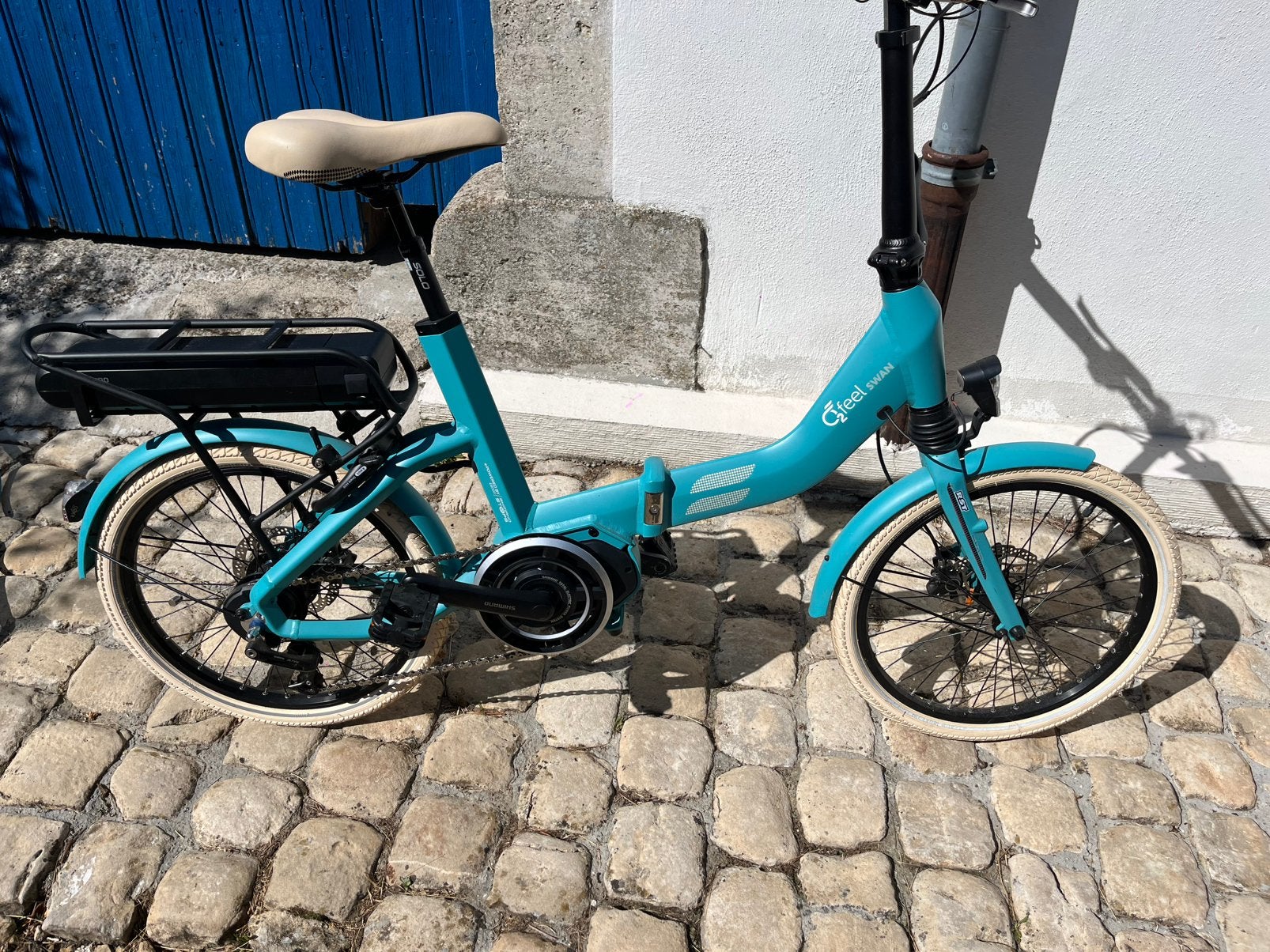 Velo o2 feel pliable electrique, Enlèvement, Comme neuf, Totalement pliable, Femmes