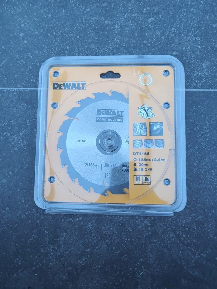 2x DeWalt DT1166 Zaagblad nieuw, Doe-het-zelf en Bouw, Gereedschap | Zaagmachines, Ophalen