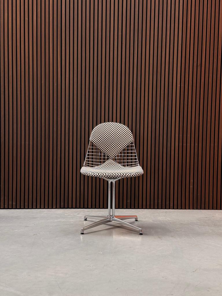 Vitra Wire Chair DKL - Checkerboard, Ophalen of Verzenden