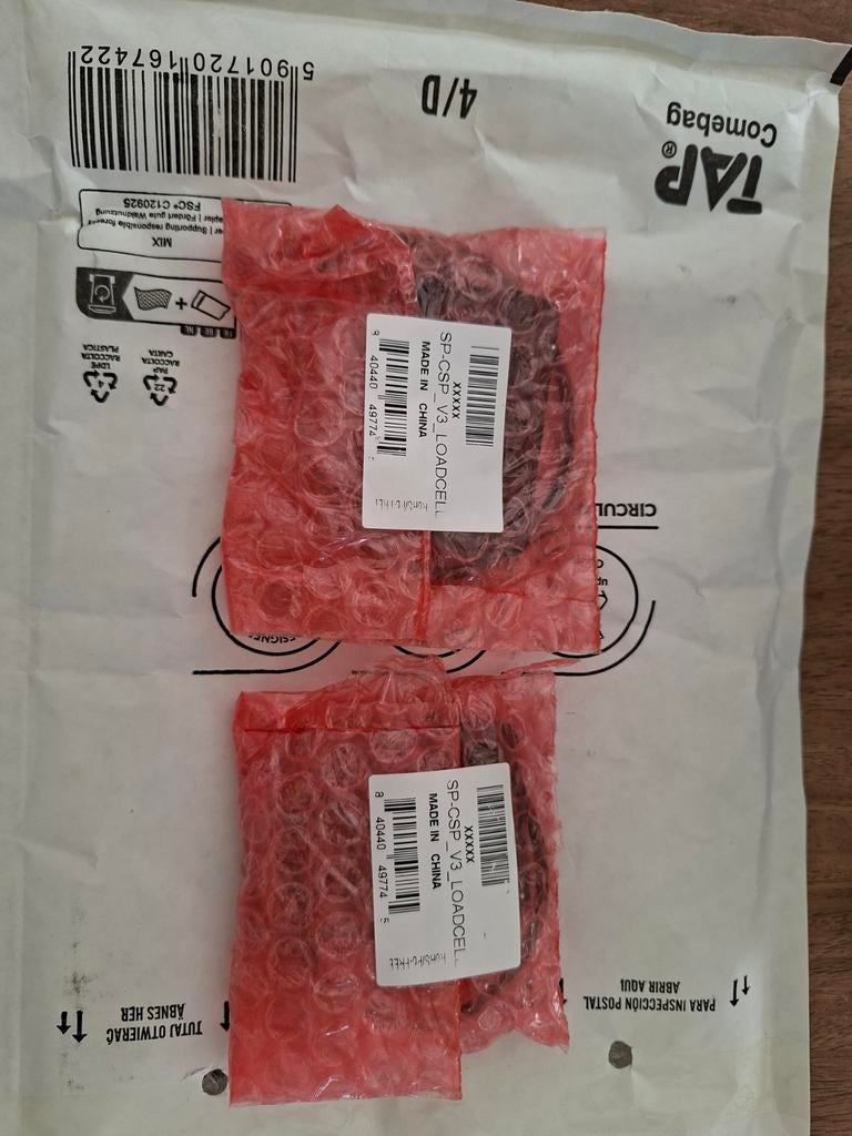 Fanatec loadcell SP CSP V3, Ophalen