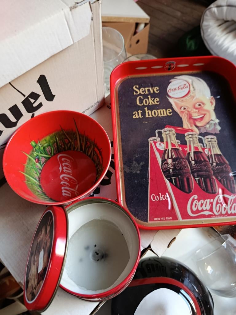 Lot coca-cola, Collections
