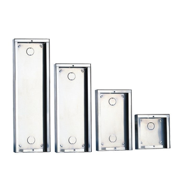 Powercom opbouwdoos RVS - 3 module, Envoi